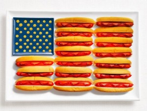 united-states-flag-made-from-food
